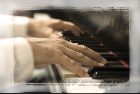 Jordan at the piano